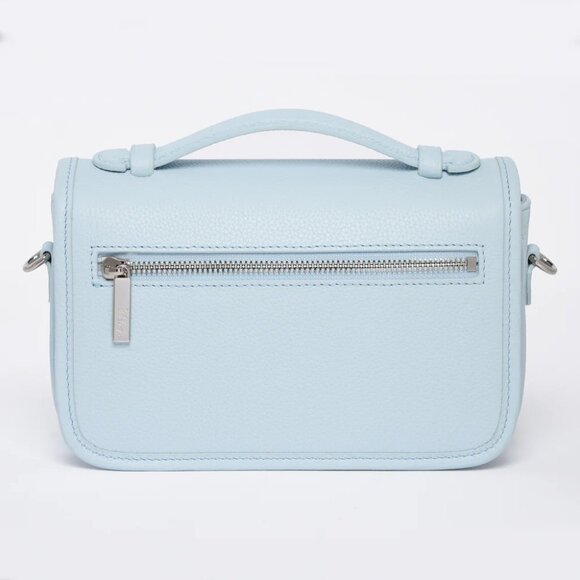 DUYP Melodie Cecile PETIT PARIS 15 Crossbody SatcheI Blue Togo Silver Hardware - Picture 7 of 10